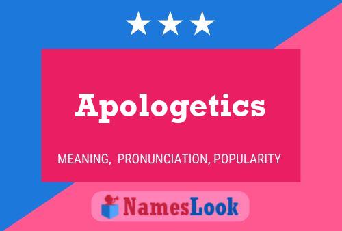 Apologetics Name Poster