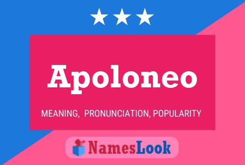 Apoloneo Name Poster