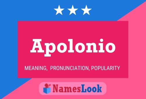 Apolonio Name Poster