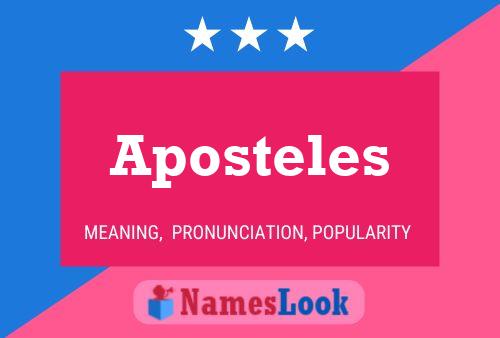 Aposteles Name Poster