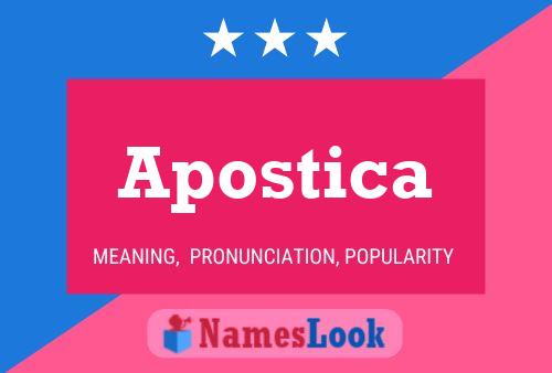 Apostica Name Poster