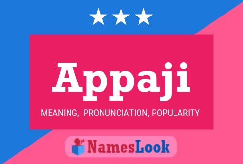 Appaji Name Poster