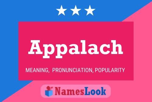 Appalach Name Poster