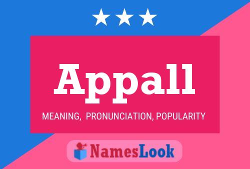 Appall Name Poster