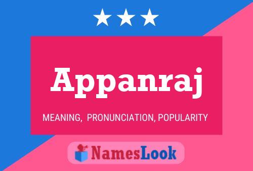 Appanraj Name Poster