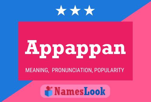 Appappan Name Poster