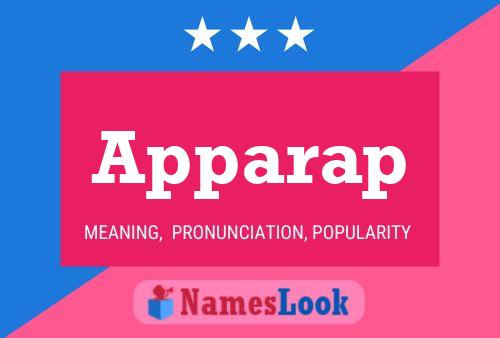 Apparap Name Poster