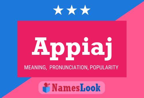 Appiaj Name Poster