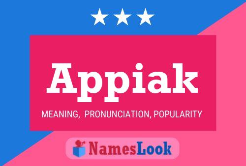 Appiak Name Poster