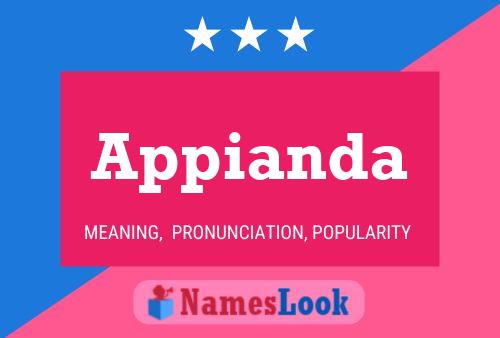 Appianda Name Poster