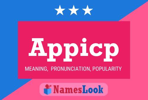 Appicp Name Poster