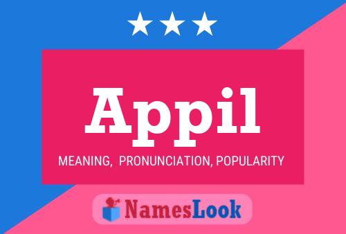 Appil Name Poster