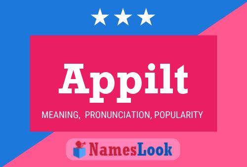 Appilt Name Poster