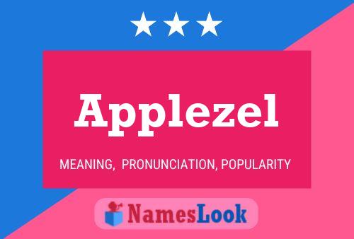 Applezel Name Poster