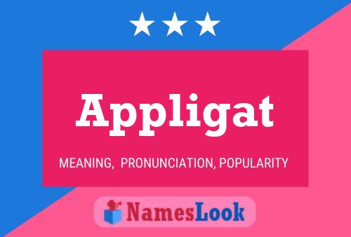 Appligat Name Poster