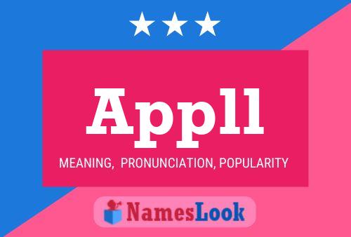 Appll Name Poster