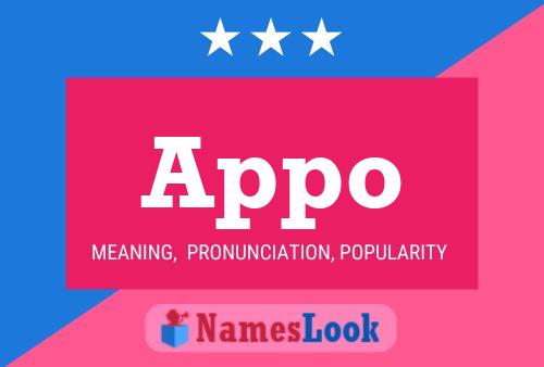 Appo Name Poster