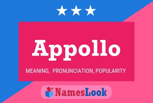 Appollo Name Poster