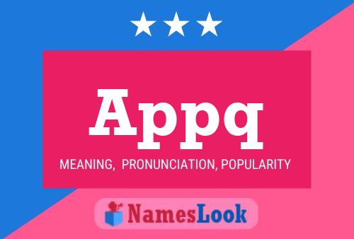 Appq Name Poster