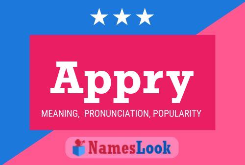 Appry Name Poster