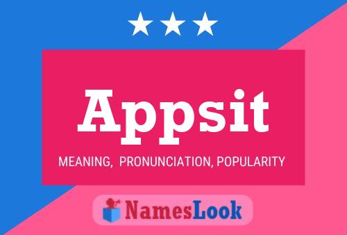 Appsit Name Poster