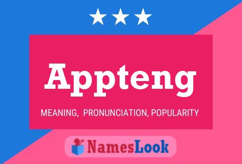 Appteng Name Poster