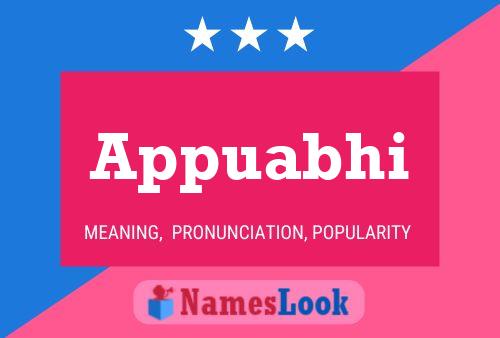 Appuabhi Name Poster