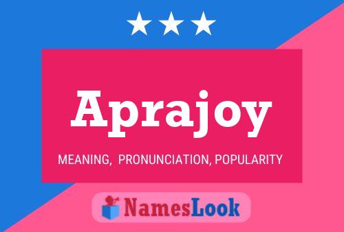 Aprajoy Name Poster