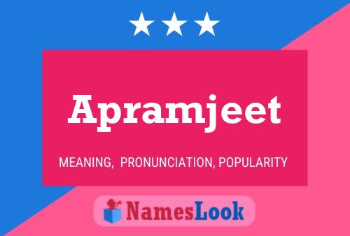 Apramjeet Name Poster