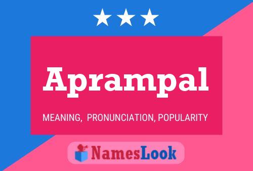 Aprampal Name Poster