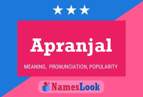 Apranjal Name Poster