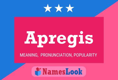 Apregis Name Poster