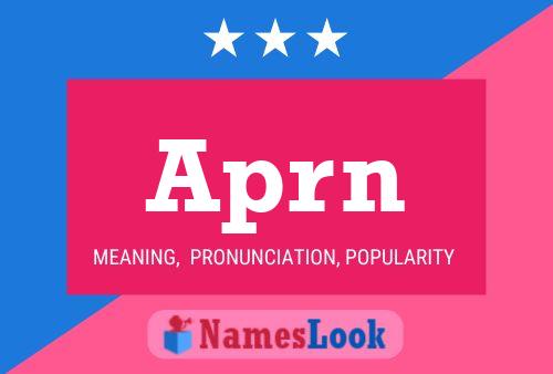 Aprn Name Poster