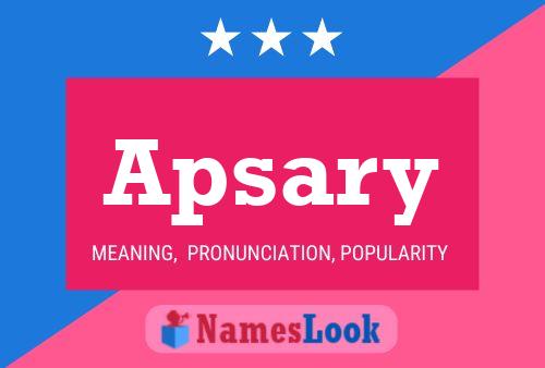 Apsary Name Poster