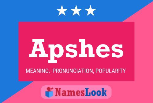 Apshes Name Poster