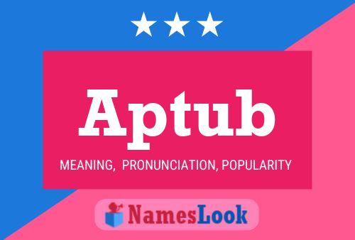 Aptub Name Poster