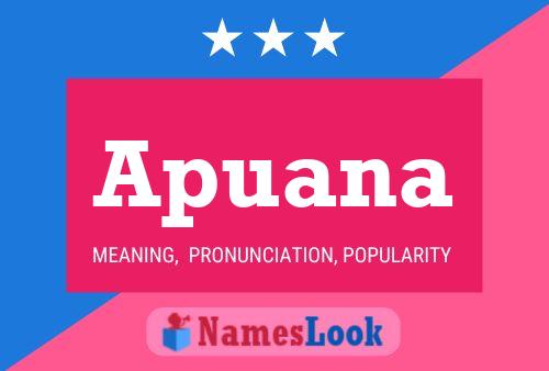 Apuana Name Poster