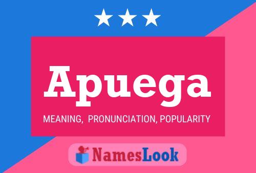 Apuega Name Poster