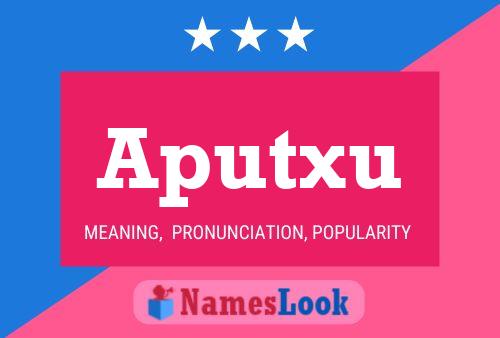 Aputxu Name Poster