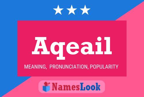 Aqeail Name Poster