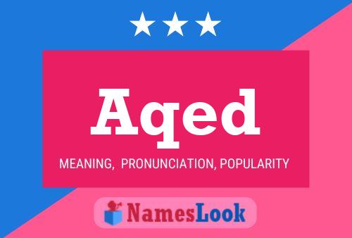 Aqed Name Poster