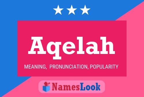 Aqelah Name Poster