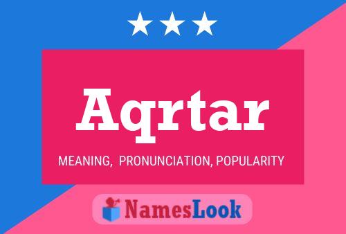 Aqrtar Name Poster