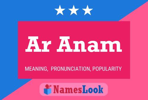 Ar Anam Name Poster