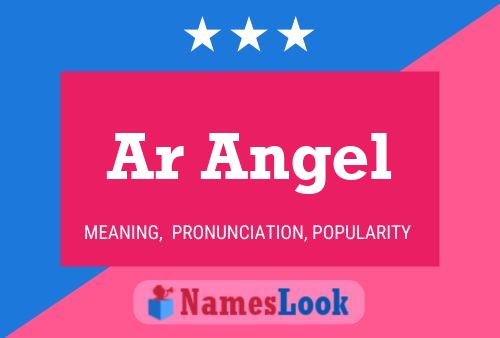 Ar Angel Name Poster