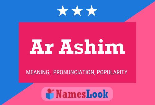 Ar Ashim Name Poster