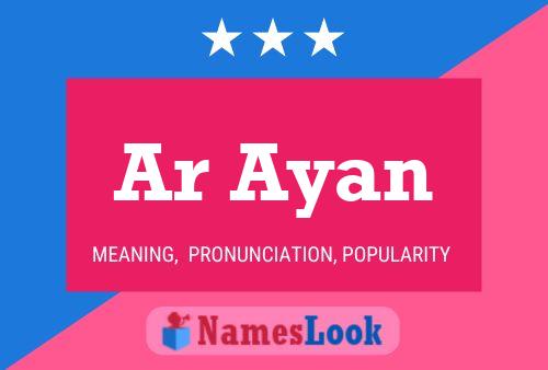 Ar Ayan Name Poster