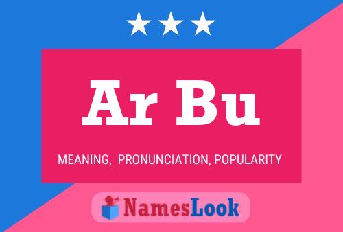 Ar Bu Name Poster