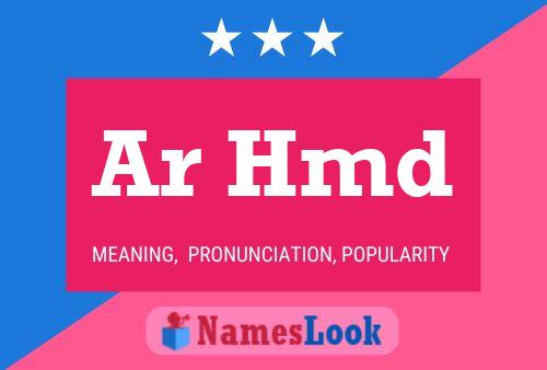 Ar Hmd Name Poster