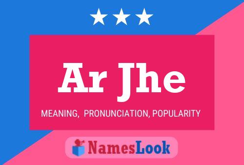 Ar Jhe Name Poster